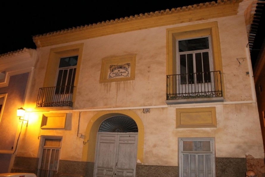 Dos empresas optan a rehabilitar el histórico Heredamiento de Aguas de Mula por 544.500 euros