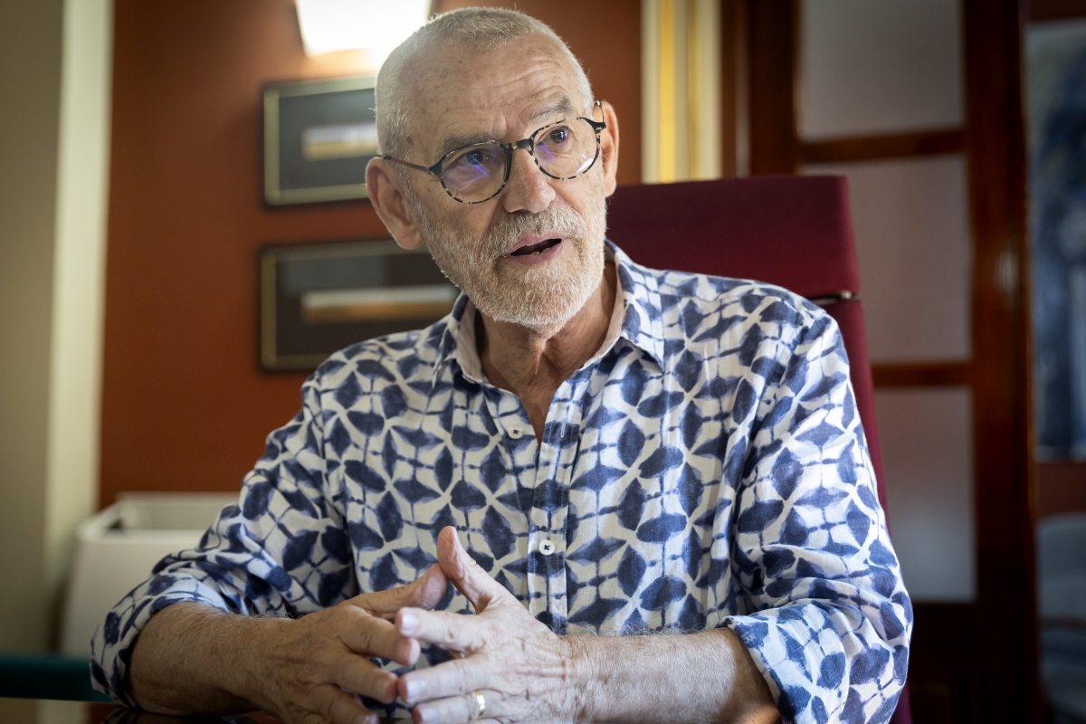 Miguel Chavarría, alcalde de Alboraya, durante una entrevista con Valencia Plaza. - Foto: Marga Ferrer Miguel Chavarría, alcalde de Alboraya, durante una entrevista con Valencia Plaza.