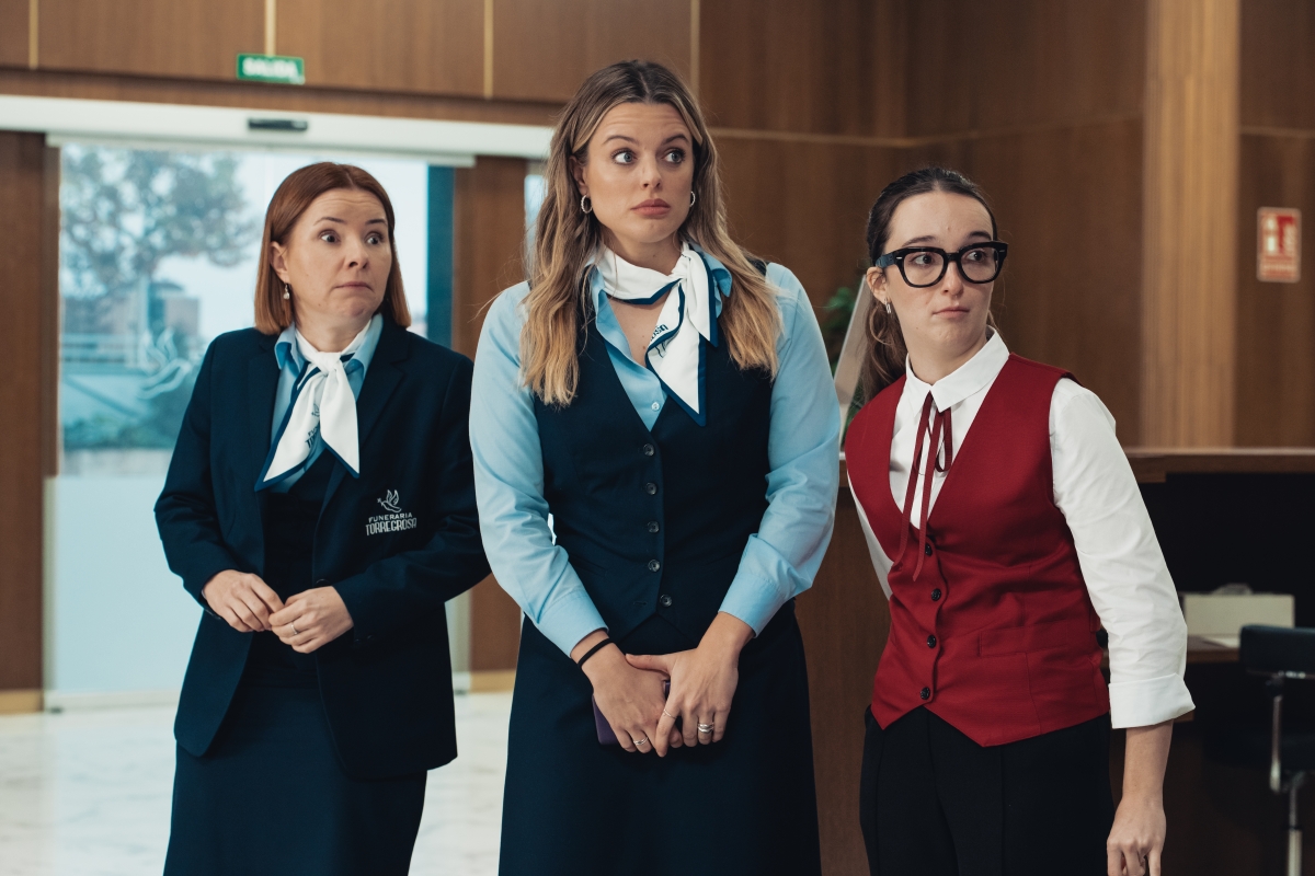 Aitziber Garmendia, Adriana Torrebejano y Lorea Intxausti. - Foto: Manuel Fiestas Aitziber Garmendia, Adriana Torrebejano y Lorea Intxausti.