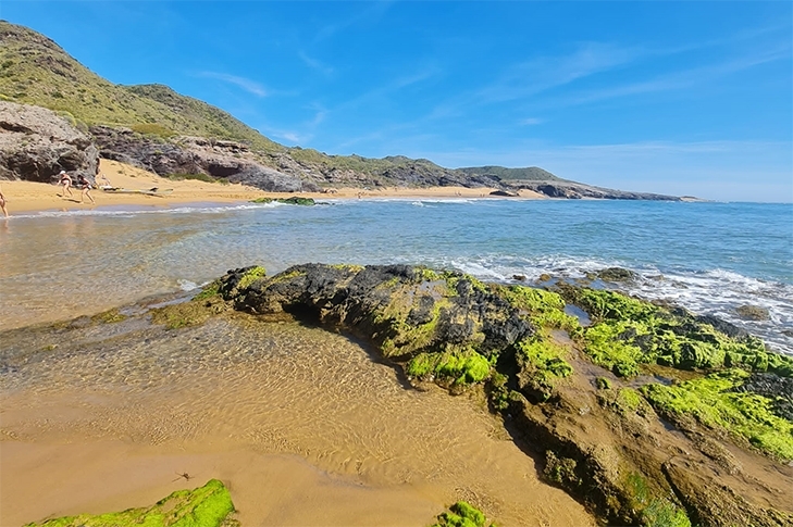 Cala Dorada. - Foto: TURISMO REGIÓN DE MURCIA Cala Dorada.