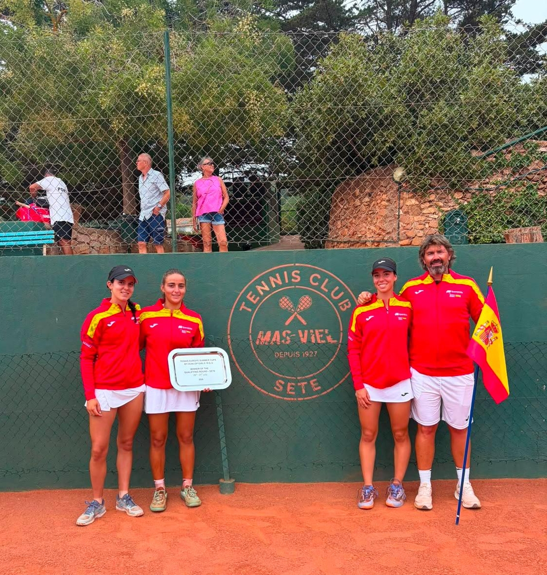 El equipo español al completo