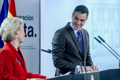 Sánchez traslada a Von der Leyen su 