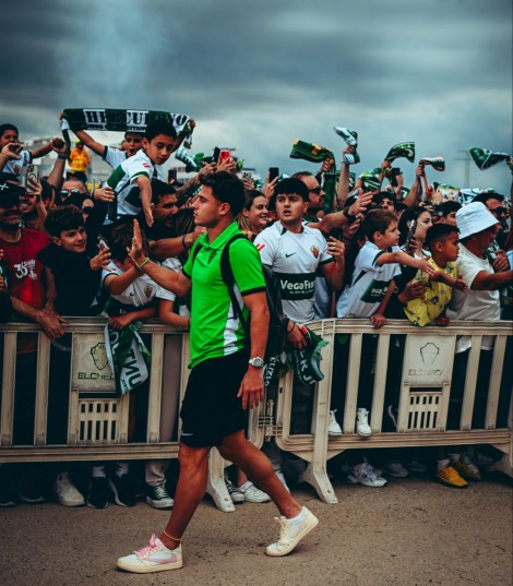 Germán Valera transmite confianza en el proyecto del Elche CF