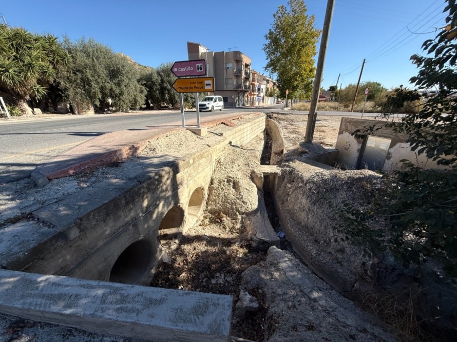 Hasta 18 empresas compiten por construir un colector en Mula para contener la lluvia
