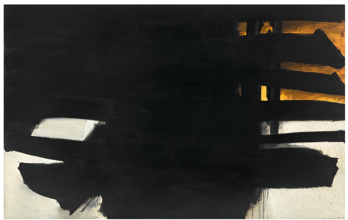 Pierre Soulages, Peinture, 11 juillet 1965, 1965. IVAM. - Pierre Soulages, Peinture, 11 juillet 1965, 1965. IVAM.
