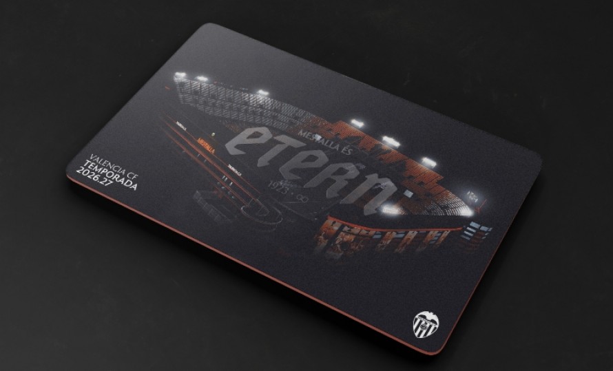 El Valencia CF comienza el envío de los abonos de la última temporada en Mestalla