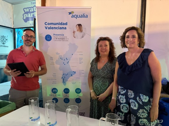 Una cata organizada por Aqualia en la Gala The Waterparties Club constata la elevada calidad del agua de Villena