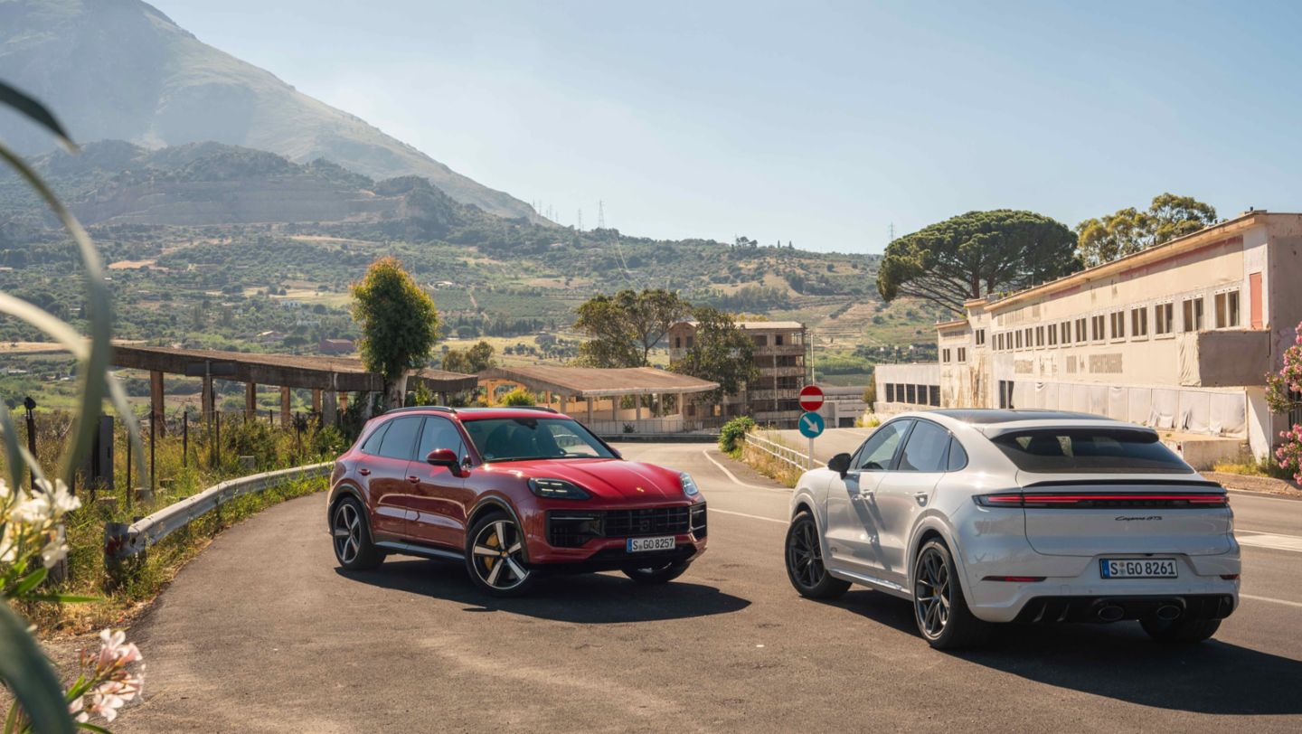 Viaje por las carreteras de la Targa Florio con el Cayenne GTS
