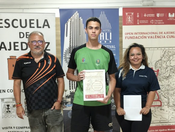 Rubén Vinuesa conquista el XII Open Internacional Valencia Cuna