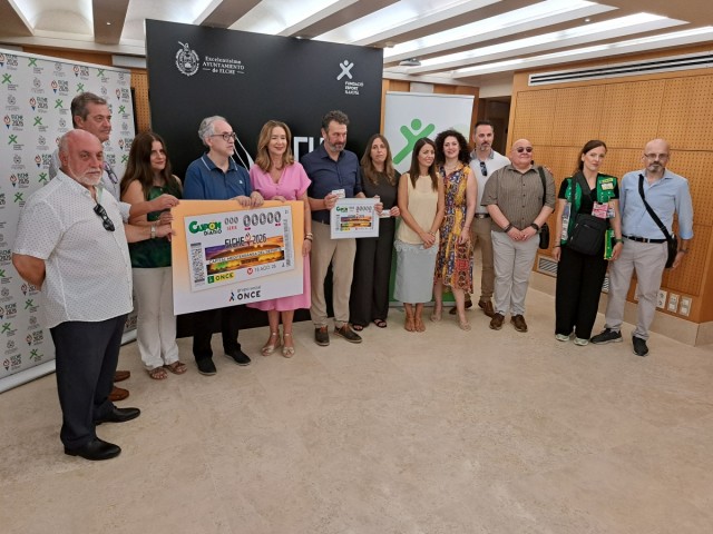 Elche, Capital Mediterránea del Deporte 2026, protagoniza un cupón de la ONCE