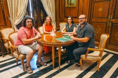 Castelló y la Escola d'Art trabajan en el embellecimiento de las calles y plazas de la ciudad