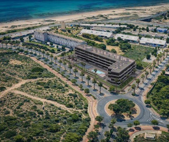 Aitana abre la comercialización de 63 viviendas protegidas en 'Mirador de la Luz', junto a Ciudad de la Luz en Alicante