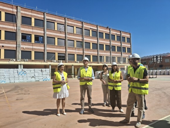 Así es la rehabilitación de los IES Francisco Salzillo y Sanje y del colegio Jacinto Benavente de Alcantarilla, con un presupuesto de 4 millones