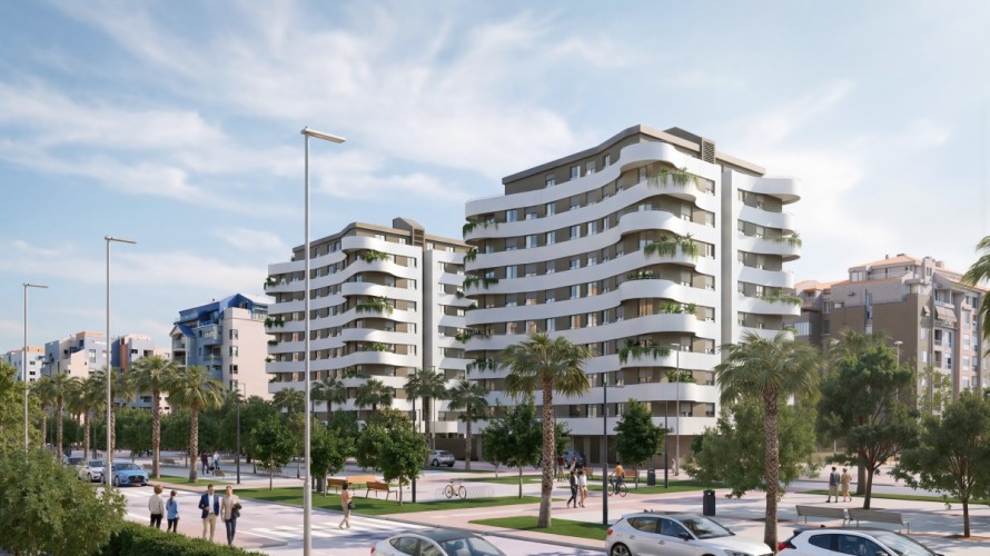 Xiob inicia las obras del Residencial Lummo, 70 viviendas premium junto al bulevar Blasco Ibáñez de Castelló