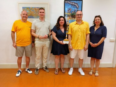 Vila-real participa en la Diada de les Neus de Vilanova i la Geltrú y refuerza los vínculos entre las dos ciudades hermanas