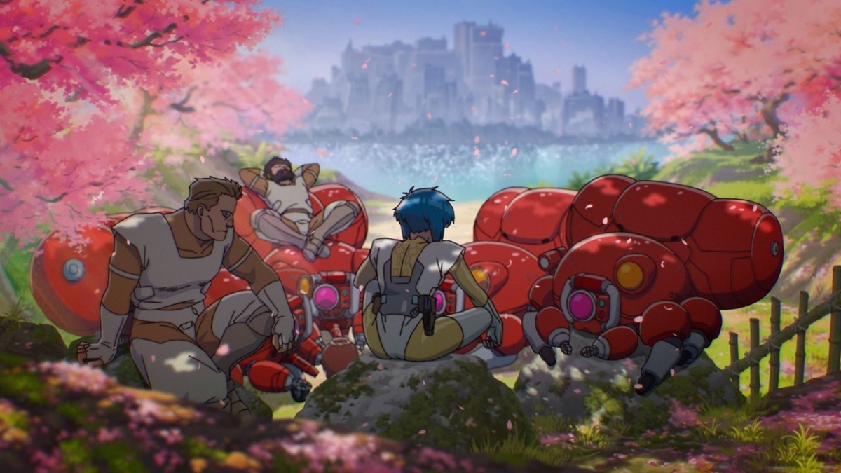 La nueva aproximacio?n al universo Ghost in the Shell es colorida, graciosa y cachonda.