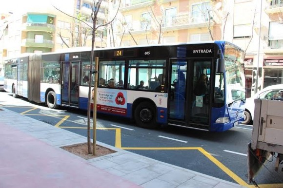 San Vicente eliminará paradas de autobús, pero habrá menos tiempo de recorrido y más frecuencias