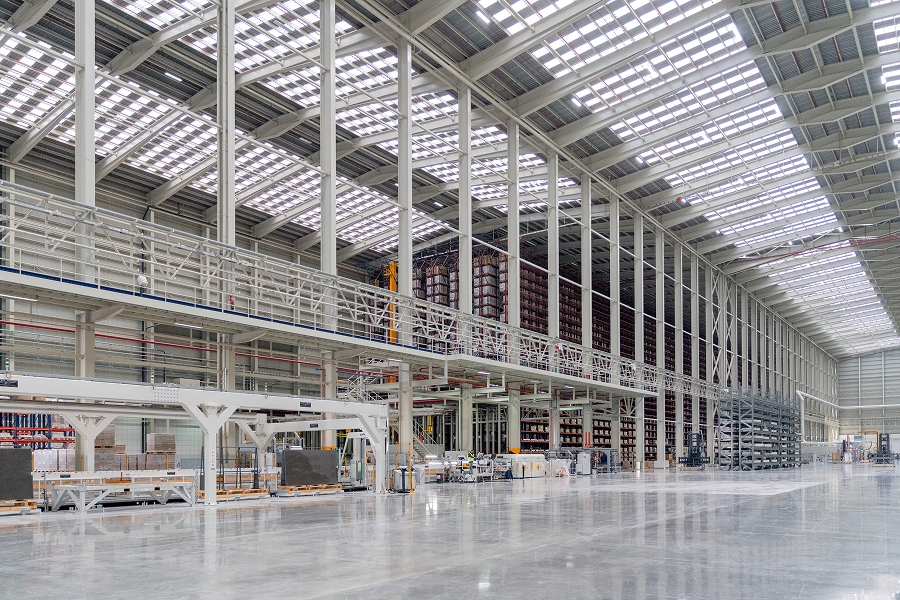 Ampliación de la planta de porcelánico de gran formato.