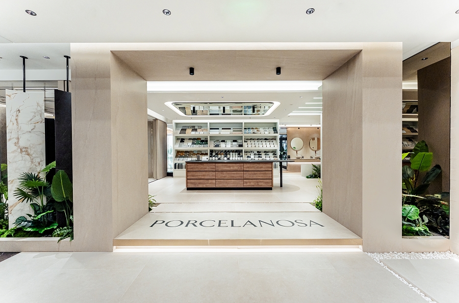 Nuevo showroom de Porcelanosa en Shanghái