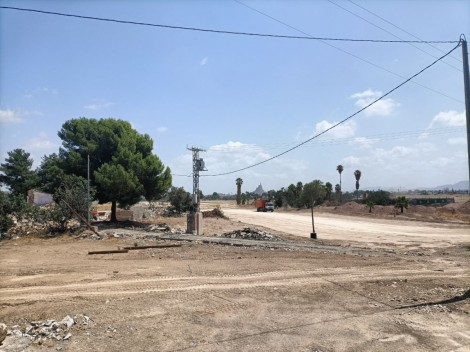 Huermur y Ecologistas en Acción denuncian la destrucción de la huerta en Churra para urbanizaciones: 
