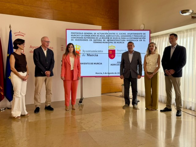 Murcia invierte 15 millones de euros en dos tanques de tormenta y la mejora del colector de El Raal contra las riadas