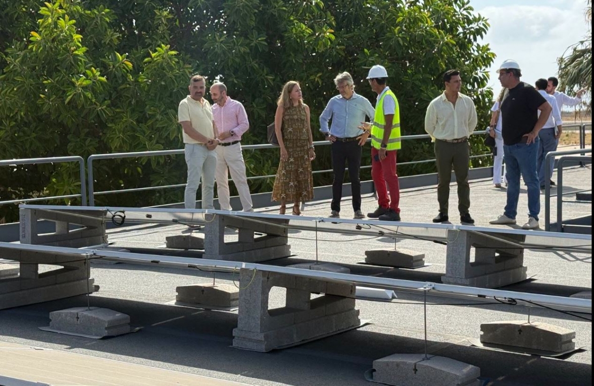 Obras en el aeropuerto de San Javier. - Foto: AYUNTAMIENTO Obras en el aeropuerto de San Javier.