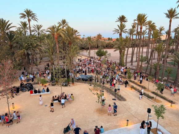 El otro potencial del Hort del Gat de Elche: el alcalde plantea llevar allí grandes eventos y festivales