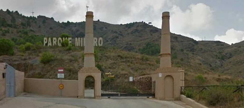 Entrada al Parque Minero en La Unión.