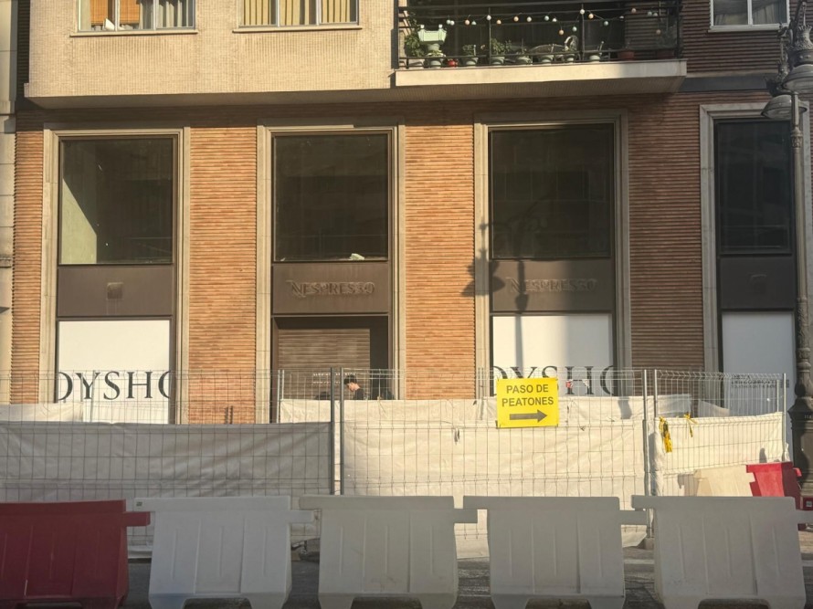 Oysho ocupa la antigua 'flagship' de Nespresso en la calle Colón de València