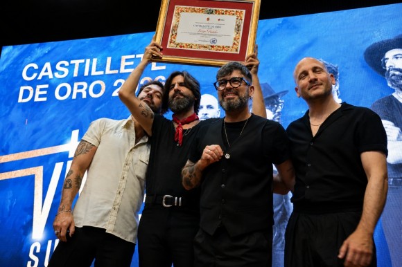 El poeta Antonio Lucas y el grupo Viva Suecia entran en la historia del Cante de las minas