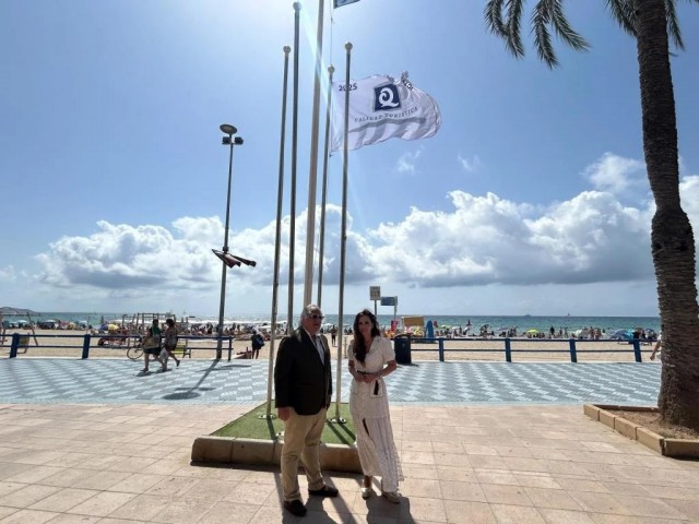 La playa del Postiguet de Alicante renueva la máxima certificación de calidad turística