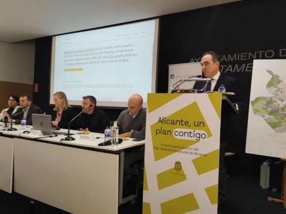 Alicante dará continuidad al proceso participativo sobre el Plan General Estructural tras su aprobación inicial