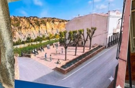 Así será la futura plaza de Los Baños de Mula: un espacio que evoca su historia con una alberca de aguas termales