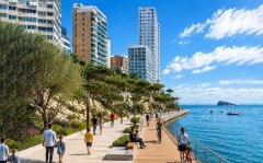 La Generalitat plantea un paseo marítimo en Benidorm que 'salvaría' a las torres de Punta Llisera de la demolición