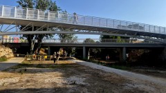 L'Eliana avanza en la rehabilitación del puente y las pasarelas sobre el barranco de Mandor