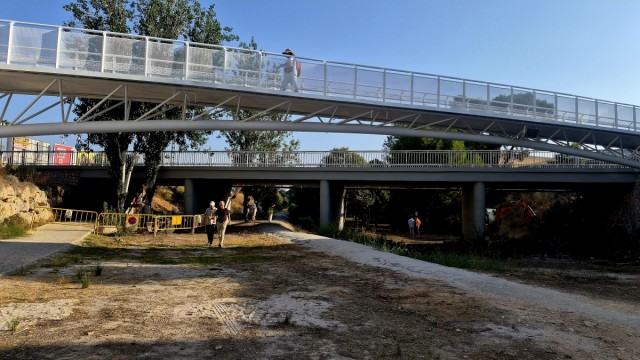 L'Eliana avanza en la rehabilitación del puente y las pasarelas sobre el barranco de Mandor
