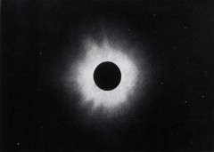 El día del eclipse, pocas nubes y tiempo estable