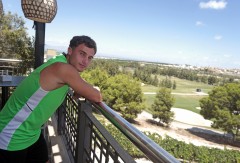 Joaquín Buitrago, optimista con el futuro en el Elche CF de Germán Valera