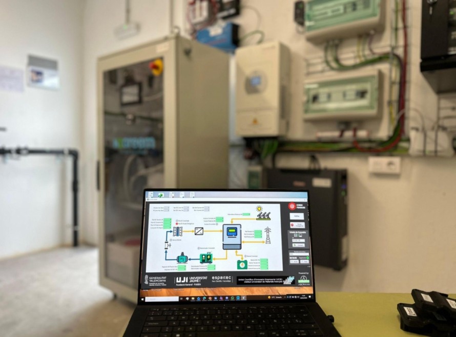 Espaitec y Abervian desarrollan una tecnología para gestionar hidrógeno verde con energía solar