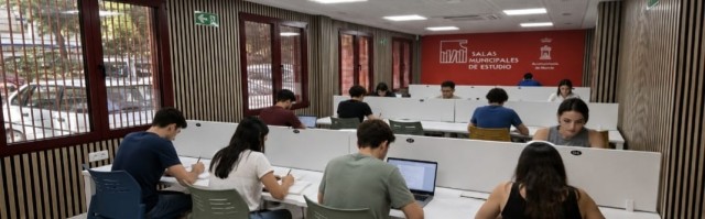La nueva sala de estudio de El Esparragal supera los 1.600 usos en sus primeras cinco semanas de vida