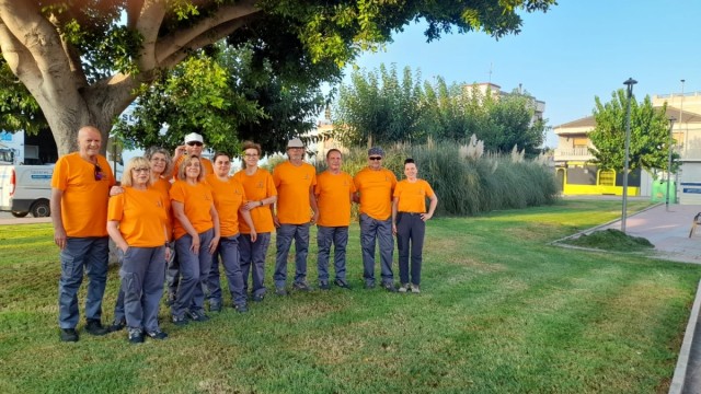 El programa 'Santomera Florece' forma e impulsa la inserción laboral de diez personas desempleadas