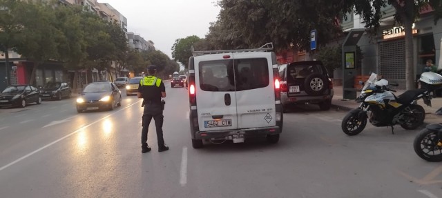 Los 140 controles de la Policía Local en Lorca se saldan con seis detenidos 