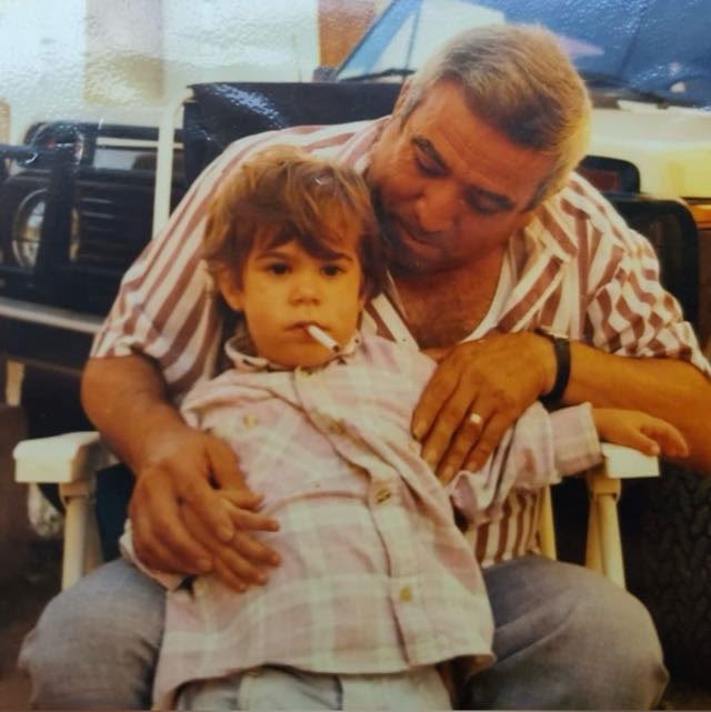 Imagen de archivo familiar cedida por Candela Herrero
