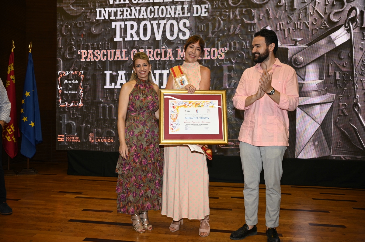 Teresa García. - Foto: CANTE DE LAS MINAS Teresa García.