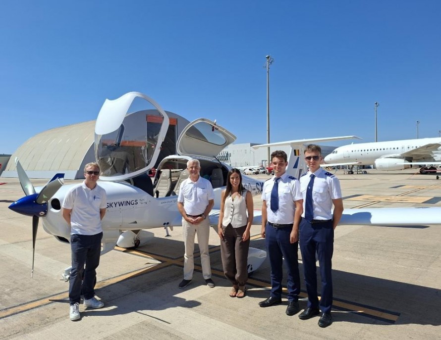 El aeropuerto de Castellón amplía su actividad: la escuela de pilotaje belga Skywings abrirá un nuevo centro de formación
