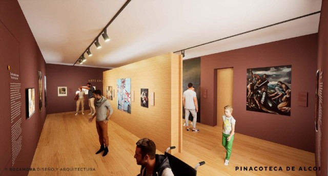El PP de Alcoy denuncia un sobrecoste de 155.000€ en la futura Pinacoteca y los retrasos en su apertura