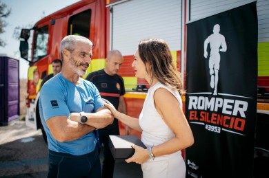 Castelló rompe el silencio sobre la salud mental gracias al reto solidario de Jaime Domínguez