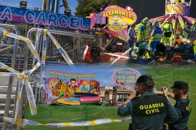Los accidentes en atracciones de Feria superan el centenar de heridos en diez años tras el suceso de tona