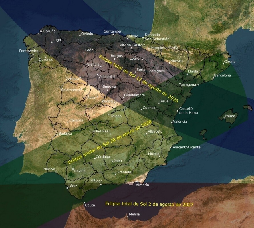 La Femp se coordina con los gobiernos locales para el eclipse solar del 12 de agosto