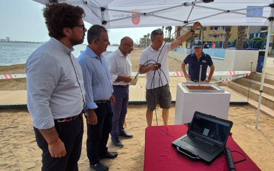 El Mar Menor recibe este año el doble de nutrientes: 